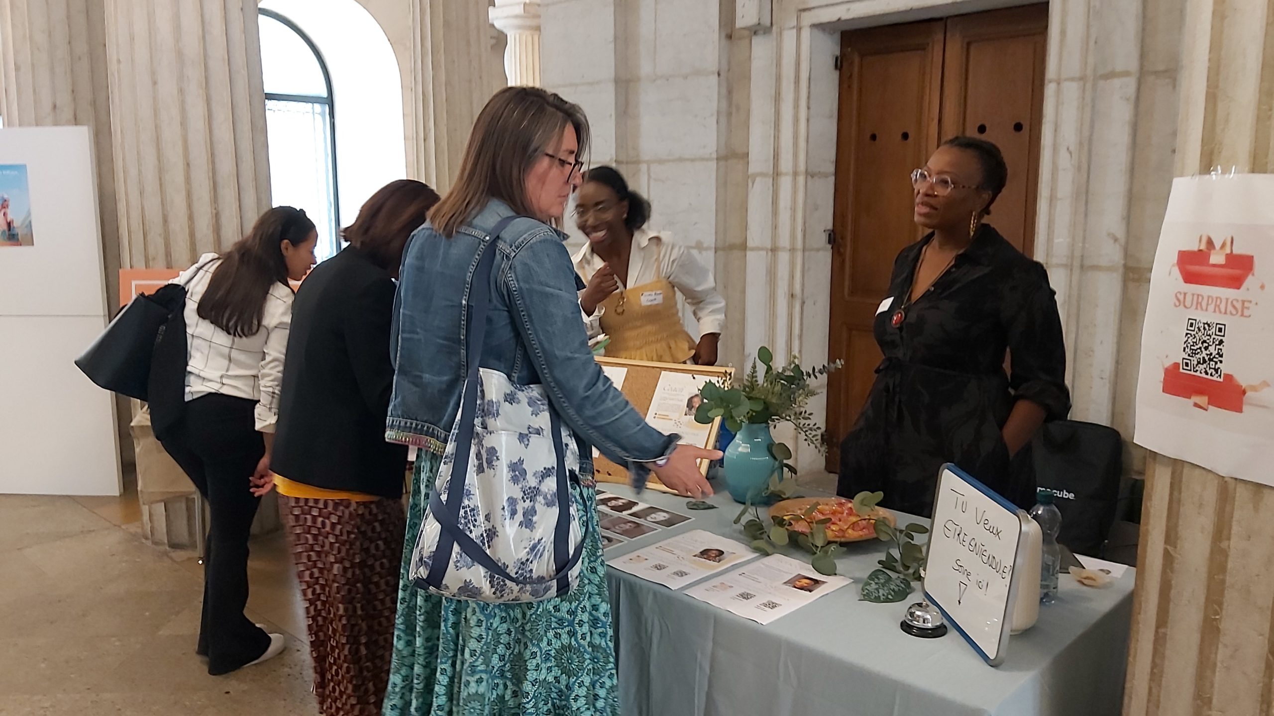 Journée de l'entrepreneuriat féminin à Neuchâtel, septembre 2023. Association découvrir.