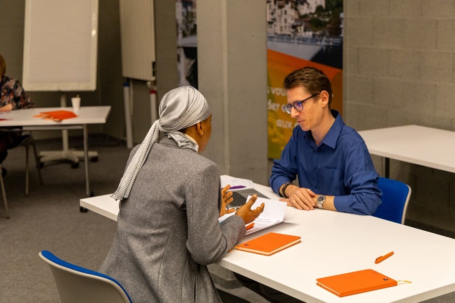 Visite des Transports publics de la région lausannoise (TL) et conseil emploi. Un événement co-organisé par l'association découvrir et les TL en mars 2024.